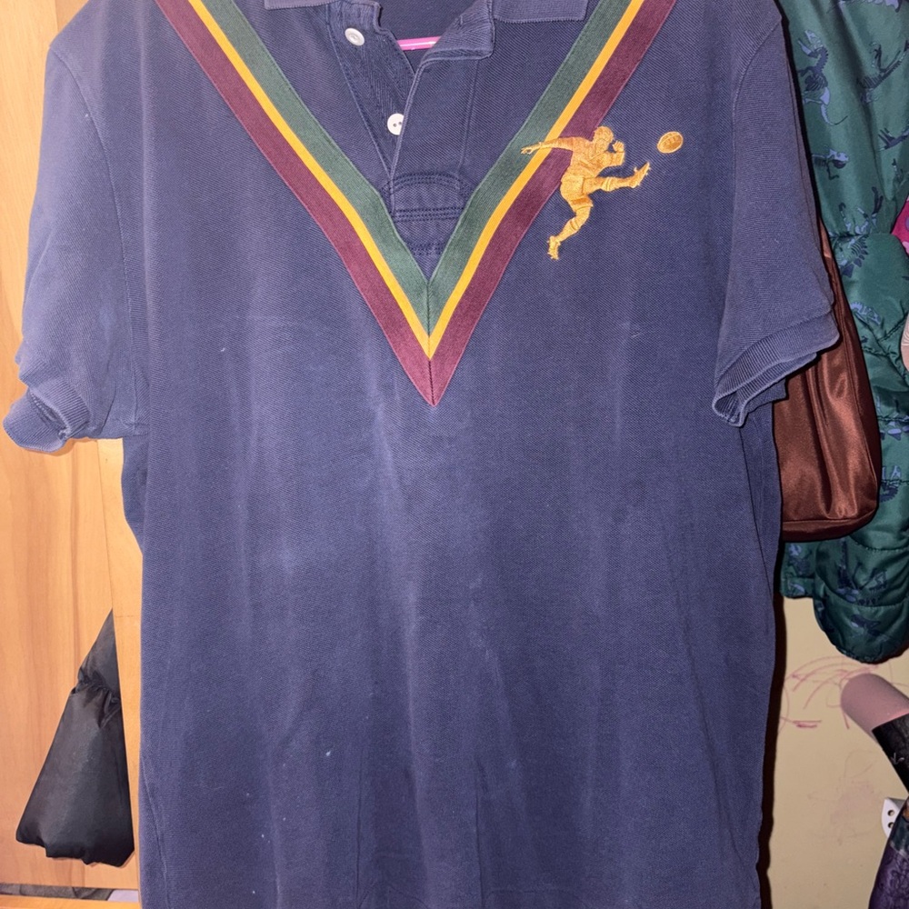 VTG Rugby Ralph Lauren blue short sleeve polo
Good used condition